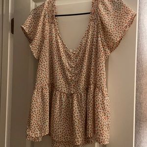 Flower blouse